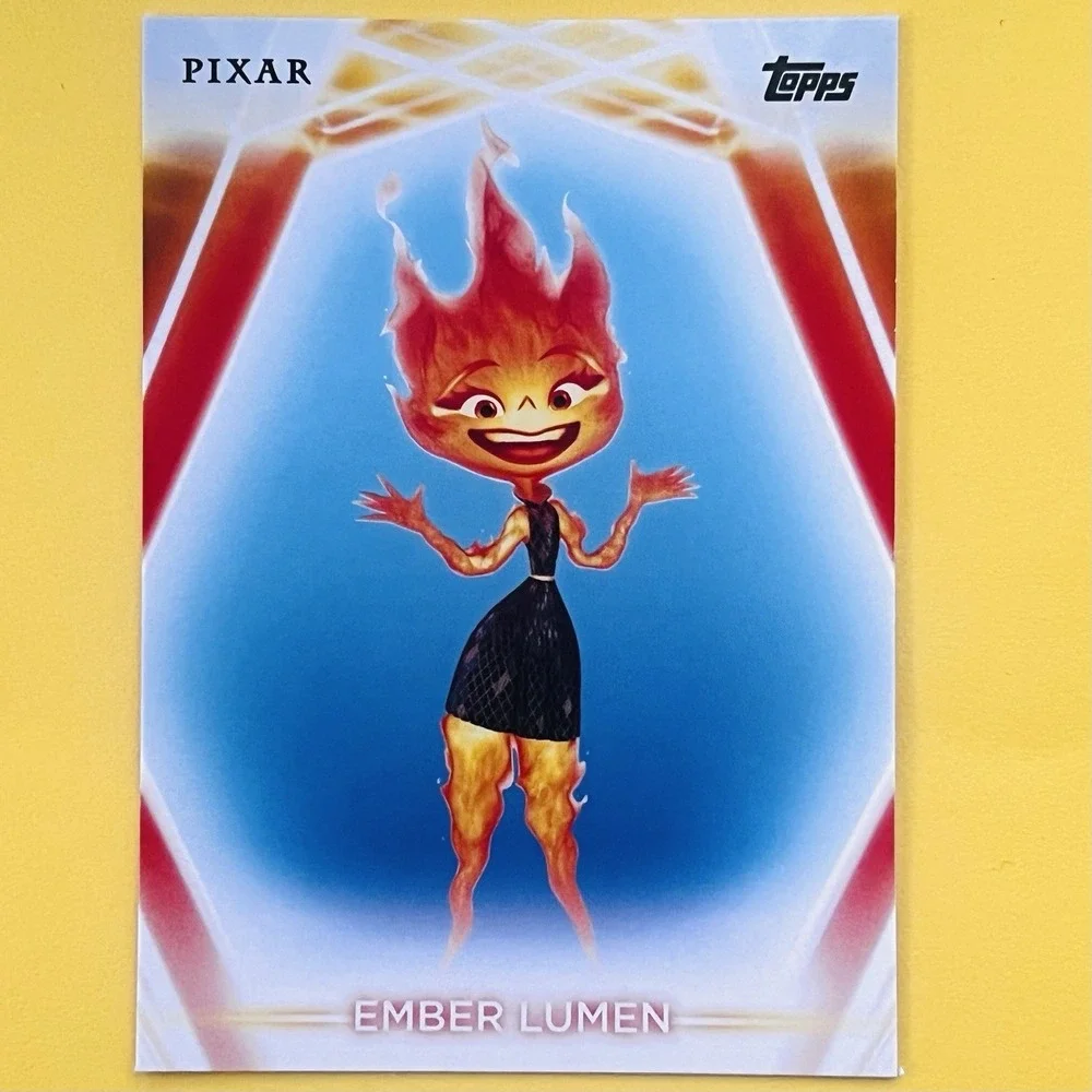 2026‎ Topps Disney Neon Ember Lumen #181 Pixar Elemental Base Card